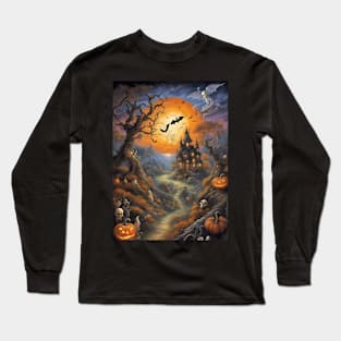 Spooky Halloween Long Sleeve T-Shirt